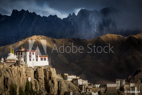Picture of The Buddhist monastery of Lamayuru in the Indian Himalaya Lamayuru Ladakh India